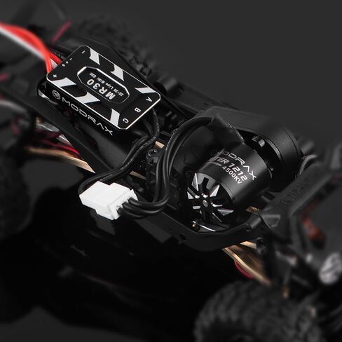 1212 4500KV Outrunner Brushless Motor & 25A ESC Combo with 11T Pinion Gear for Axial 1/30 SCX30 Crawler Upgrade in Saudi Arabia