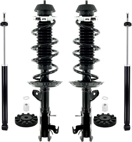 PM Auto Set of 4 Front Quick Complete Strut-Coil Spring-Rear Shock For 2015-2020 Honda FIT in Kuwait