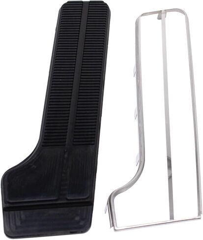 Gas Pedal Accelerator with Stainless Trim Compatible with Chevrolet Bel Air Biscayne Brookwood Camaro Chevelle El Camino Impala Malibu Caprice and GMC Pickups 1965-1970 in Kuwait