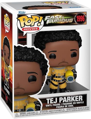 فانكو بوب! الأفلام: Fast & Furious - Tej Parker - مجسم من الفينيل قابل للتجميع - فكرة هدية - بضائع رسمية - ألعاب للأطفال والكبار - محبي الأفلام - مجسم نموذجي لهواة الجمع والعرض in Kuwait