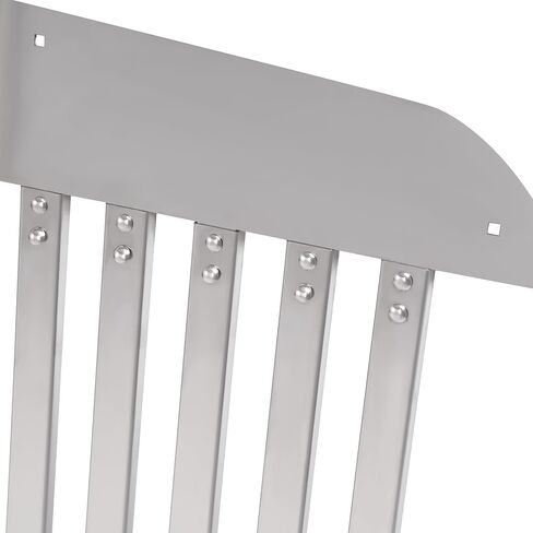 KUAFU Front Bumper Grille Compatible with 1990-2024 Freightliner Classic & FLD 120 Upper Grill W/17 Vertical Bars Stainless Steel Silvery in Kuwait