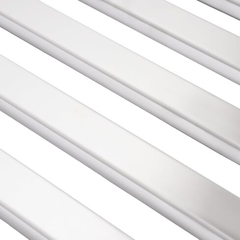 KUAFU Front Bumper Grille Compatible with 1990-2024 Freightliner Classic & FLD 120 Upper Grill W/17 Vertical Bars Stainless Steel Silvery in Kuwait