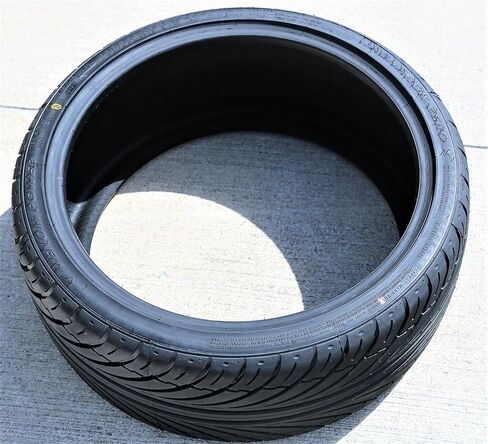 مجموعة من 2 إطارات Venom Power Ragnarok Zero X Summer Passenger Car عالية الأداء - 235/35R19 235/35ZR19 235/35/19 235/35-19 91W نطاق التحميل XL 4-Ply BSW جدار جانبي أسود UTQG 420AA in Saudi Arabia
