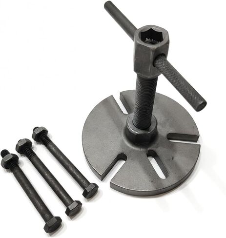 Upgrade Flywheel Stator Magneto Puller,Universal Flywheel Stator Magneto Puller w/Bolts Compatible with Suzuki Yamaha YBR 125 Motorcycle Scooter ATV Dirt Bike and More in Saudi Arabia