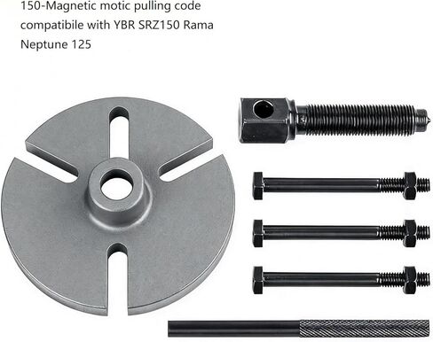 Upgrade Flywheel Stator Magneto Puller,Universal Flywheel Stator Magneto Puller w/Bolts Compatible with Suzuki Yamaha YBR 125 Motorcycle Scooter ATV Dirt Bike and More in Saudi Arabia