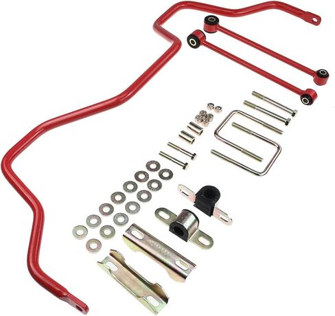 Suspension Kit Sway Bar w/Bushing Rear for for 4.7L 4.0L 2014 & 5.7L 2007-2021 & 4.6L 2010-2019 Steel Red in Saudi Arabia