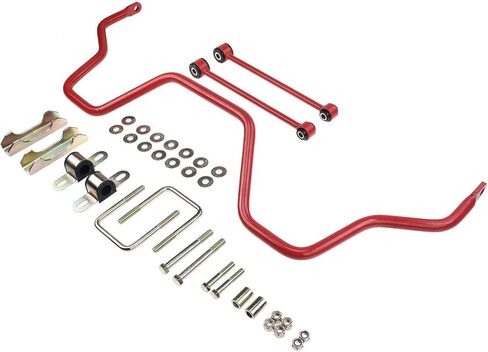 Suspension Kit Sway Bar w/Bushing Rear for for 4.7L 4.0L 2014 & 5.7L 2007-2021 & 4.6L 2010-2019 Steel Red in Saudi Arabia