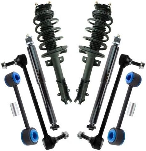 طقم تعليق أمامي وخلفي بديل مكون من 8 قطع يناسب Ford Mustang 2011-2014 (GT 22mm Rear Sway Bar) in Kuwait