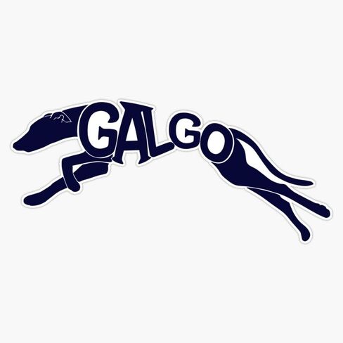 MAGNET Galgo Silhouette Magnetic Sticker Vinyl Waterproof Magnet Decal Car 5" in Kuwait