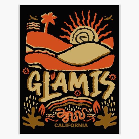ملصق مغناطيسي MAGNET Glamis مقاس 5 بوصة in Kuwait