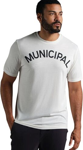 MUNICIPAL Men's M.OG-Superblend Short Sleeve T-Shirt in Saudi Arabia