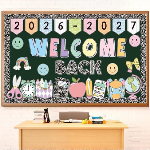 Travel Theme Bulletin Board Decorations Set with Borders Vintage Let The Adventure Begin Cutouts Decor for Teachers Explore Voyage Motivational for Class School Classroom Bulletin Board Decoration in Kuwait