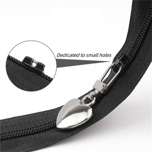 5Pcs Gold Heart Shaped Zipper Pull Replacement, Metal Backpack Zipper Repair for Coats, Jackets, Pants, Luggage in Saudi Arabia
