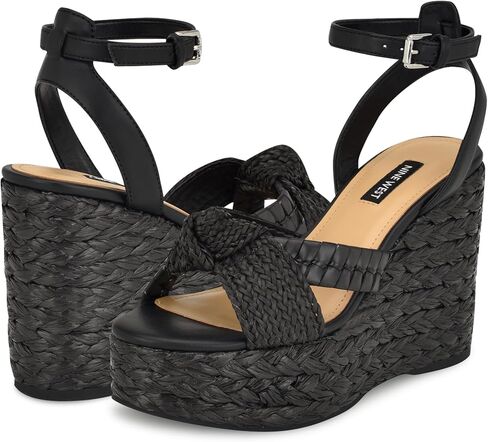 Nine West Women's Eaden Wedge Sandal in Saudi Arabia
