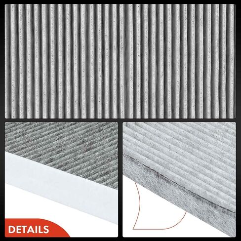 A-Premium 2-PC Engine & Cabin Air Filter with Activated Carbon Compatible with Kia Sorento 2011-2013 & Hyundai Santa Fe 2010-2011 in Kuwait