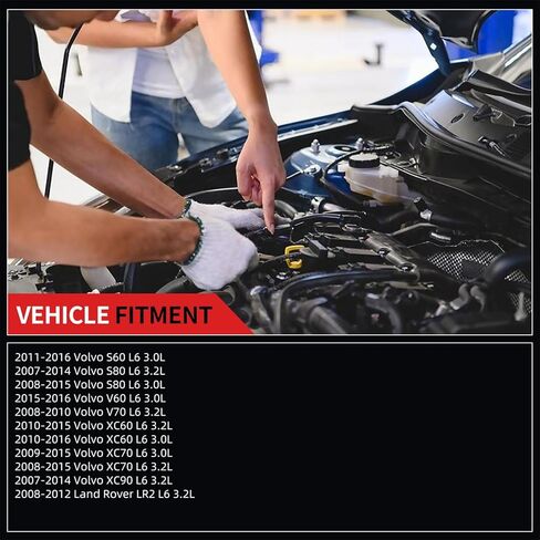 38495 شداد الحزام لفولفو S60 2011-2016/S80 2007-2015/V60 2015-2016/V70 2008-2010/XC60 2010-2016/XC70 2008-2015/XC90 2007-2014, لاند روفر LR2 2008-2012 [30777695,31401286,T38495,89696] in Kuwait