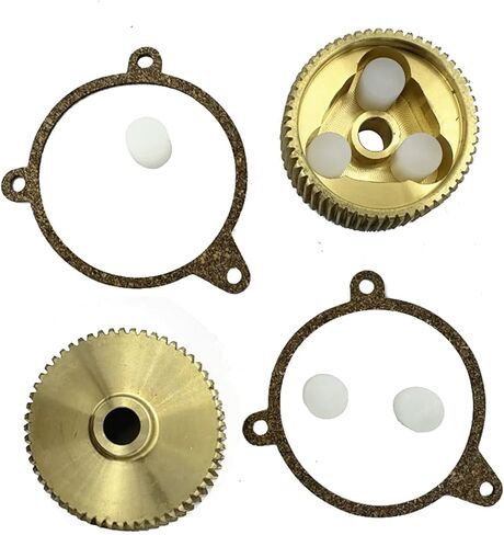 16507923 Headlight Motor Repair Kit with HD Brass Gear Fits for Chevy Corvette 1988-1996 5.7L 16507925, 1651005, 16507926, 16507924 in Kuwait