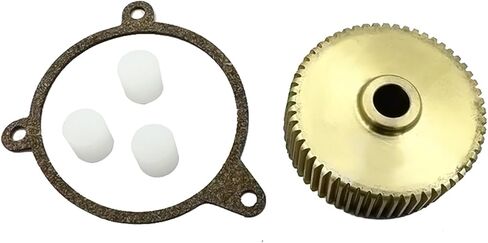 16507923 Headlight Motor Repair Kit with HD Brass Gear Fits for Chevy Corvette 1988-1996 5.7L 16507925, 1651005, 16507926, 16507924 in Kuwait