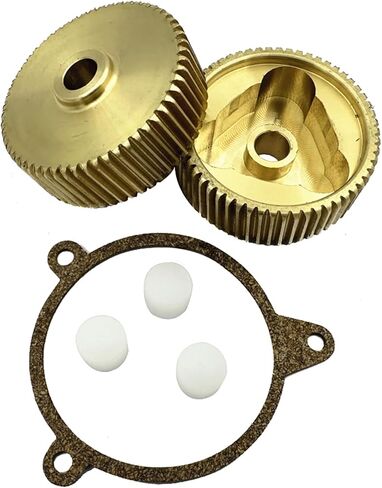 16507923 Headlight Motor Repair Kit with HD Brass Gear Fits for Chevy Corvette 1988-1996 5.7L 16507925, 1651005, 16507926, 16507924 in Kuwait