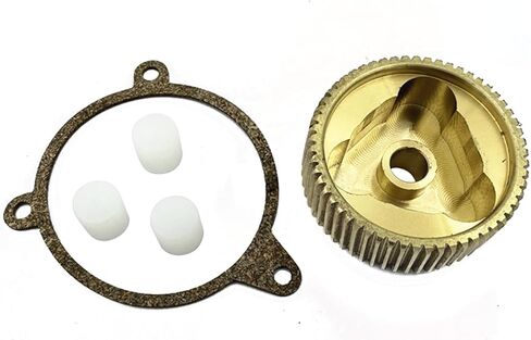 16507923 Headlight Motor Repair Kit with HD Brass Gear Fits for Chevy Corvette 1988-1996 5.7L 16507925, 1651005, 16507926, 16507924 in Kuwait