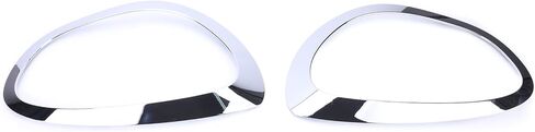 Headlight Lamp Cover Trim Bezel Frame Styling for Mini Cooper Countryman 2017-2023, Front Headlamp Door Cover Trim Headlight Lamp Trim Ring Cover Replace 51137388118 51137388117 in Kuwait