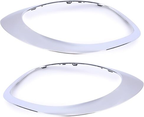 Headlight Lamp Cover Trim Bezel Frame Styling for Mini Cooper Countryman 2017-2023, Front Headlamp Door Cover Trim Headlight Lamp Trim Ring Cover Replace 51137388118 51137388117 in Kuwait