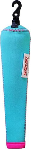 Baseball & Softball Bat Handle Protective Cover - Durable, Protective, Hook for Hanging Bat on Fence with Stylish Designs | Fits Youth & Adult Bats | Teal and Pink in Saudi Arabia