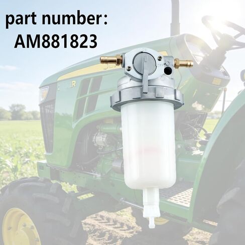 AM881823 Fuel Water Separator Filter Compatible with John Deere Tractor 2032R 3033R 3036E 3043D,Mower Deck 72 60, Mower1445 1505 1515 in Saudi Arabia