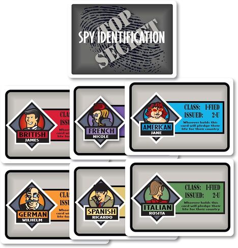 SPY ALLEY Card Game Bundled with Spy Trap Card Game. Family Friendly Strategy Games in Saudi Arabia