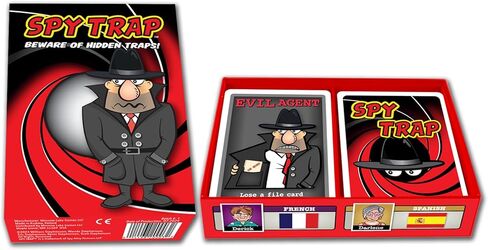 SPY ALLEY Card Game Bundled with Spy Trap Card Game. Family Friendly Strategy Games in Saudi Arabia