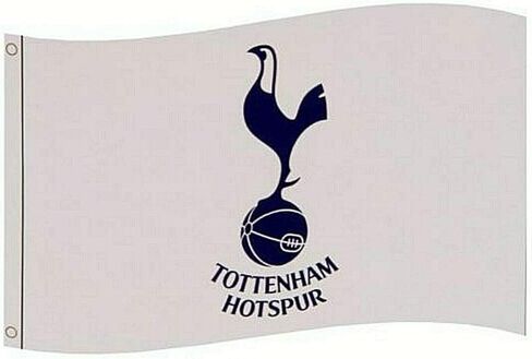 Tottenham Hotspur F.C. Flag CC, White, 5x3 in Saudi Arabia