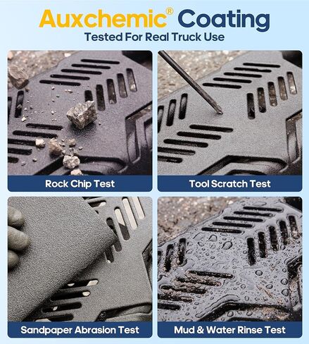 لوحات تشغيل Trumgeta Auxchemic المضادة للصدأ تناسب 2018-2026 Jeep Wrangler JL 2-Dr/4-Dr(ليست لقضبان الصخور)، خطوات جانبية مقاومة للخدش، فولاذ كربوني شديد التحمل، حماية من الصخور على الطرق الوعرة in Kuwait
