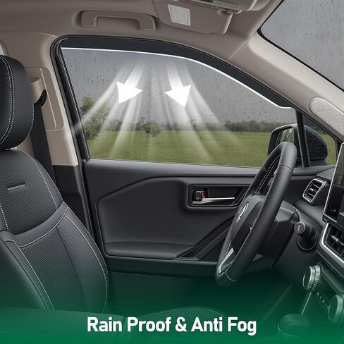 Rain Guards for 2026 Toyota RAV4 (6PCS Set), Window Visors Rain Guards, Wind Deflector for Car, Vent Visors, Clear Rain Shield, Transparent Side Vent Shades for SUV, Automotive Exterior Accessories in Saudi Arabia