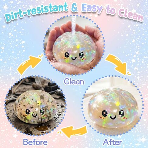 Squishy Toys for Kids and Adults, 3Pack Soft Dumpling Fidget Stress Relief Toys, Kawaii Bao Bun Sensory Toys with Steamer Basket, Cute Food Squishies for Party Favors Classroom Prizes in Saudi Arabia