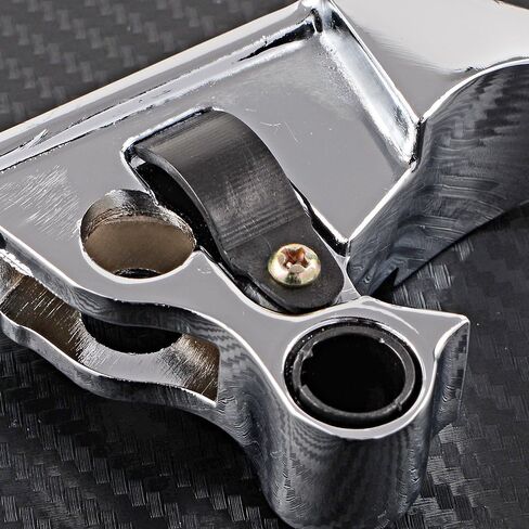 Astra Depot Chrome Wide Blade Ergonomic Brake Clutch Hand Levers Fit 2008-2013 Harley Touring Trike in Kuwait