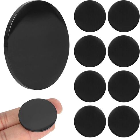 20Pcs Blank Challenge Coins 1-1/4" Black 304 Stainless Steel Coin Heavy Duty 0.08" Thick Blank Challenge Coins for Laser Engraving Metal Stamping DIY Crafts Custom Commemorative Collection in Saudi Arabia