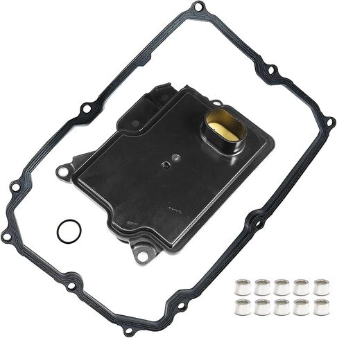 044-0438 Transmission Fluid Filter with Pan Gasket Compatible with Toyota Tacoma 2016-2021 2.7L 3.5L in Kuwait