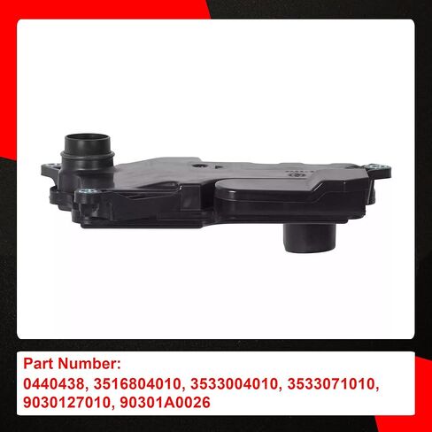044-0438 Transmission Fluid Filter with Pan Gasket Compatible with Toyota Tacoma 2016-2021 2.7L 3.5L in Kuwait