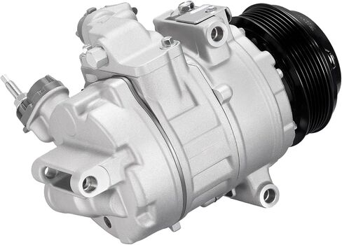 198358 Air Conditioning A/C Compressor with Clutch Compatible with Ford Explorer Flex Taurus Police Interceptor Sedan 2013-2019, Compatible with Lincoln MKS MKT MKZ 2013-2016 in Kuwait