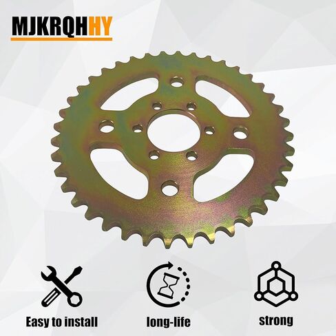 40T High Speed Rear Chain Sprocket # 40 41 420 6 Hole Compatible with Coleman CT100U CC100X for Mega Moto MMB80 105cc for Motovox MBX10 for Baja Doodle Bug DB30 Mini Bike High-Strength Parts in Saudi Arabia