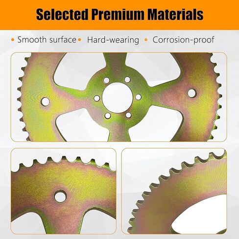 40T High Speed Rear Chain Sprocket # 40 41 420 6 Hole Compatible with Coleman CT100U CC100X for Mega Moto MMB80 105cc for Motovox MBX10 for Baja Doodle Bug DB30 Mini Bike High-Strength Parts in Saudi Arabia