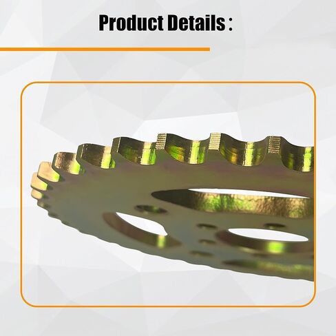 40T High Speed Rear Chain Sprocket # 40 41 420 6 Hole Compatible with Coleman CT100U CC100X for Mega Moto MMB80 105cc for Motovox MBX10 for Baja Doodle Bug DB30 Mini Bike High-Strength Parts in Saudi Arabia