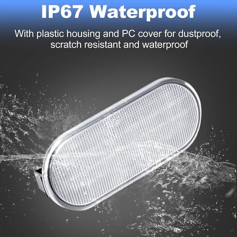 أضواء سرير شاحنة LED لفورد F150 2015-2024 لفورد F150 رابتور F250 F350 التقاطات فائقة التحمل 17-24، 6000K أبيض LED مصابيح منطقة سرير البضائع الخلفية FL3Z13A756A/JL3Z13A756A IP67 2 قطعة in Kuwait