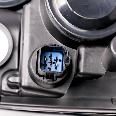 مناسب لاستبدال مجموعة المصابيح الأمامية Ford Fusion لعام 2006 2007 2008 2009 متوافق مع 06 07 08 09 مجموعة مصابيح رأس Fusion للسائق والراكب، غطاء أسود شفاف in Kuwait