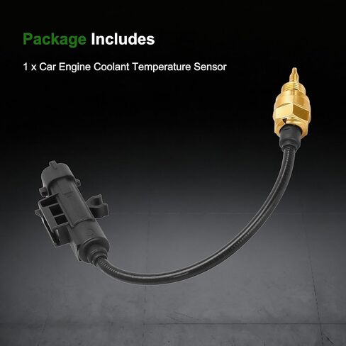 Engine Oil Coolant Temperature Sensor 68088241AA Compatible with Jeep Cherokee Compass Renegade 2.4L 2015-2020,Chrysler 200,for Fiat 500 1.4L 2012-2019, 500L 1.4L 2014-2017,for Dart 1.4L 2013 in Kuwait
