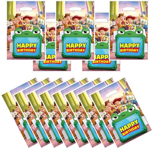 YLUZS 30 PCS Toy Story Themed Party Gift Bags, Party Supplies for Kids, Cute Cartoon Themed Party, Birthday Decoration Gift Bags Suitable for Girls or Boys in Saudi Arabia