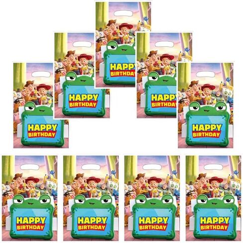 YLUZS 30 PCS Toy Story Themed Party Gift Bags, Party Supplies for Kids, Cute Cartoon Themed Party, Birthday Decoration Gift Bags Suitable for Girls or Boys in Saudi Arabia