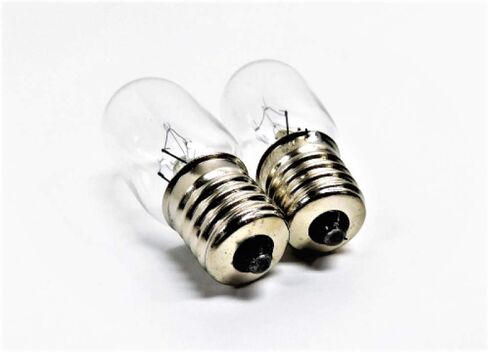 ID: 2SCW. 2 New Generic Screw-in Clear Sewing Machine Light Bulbs, 120V, 15W, Compatible with, not Manufactured by Singer. Will fit Models: 99, 1200-1, 185, 201, 201-2, 223+, Plus Others as Below: in Saudi Arabia