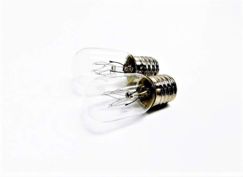 ID: 2SCW. 2 New Generic Screw-in Clear Sewing Machine Light Bulbs, 120V, 15W, Compatible with, not Manufactured by Singer. Will fit Models: 99, 1200-1, 185, 201, 201-2, 223+, Plus Others as Below: in Saudi Arabia