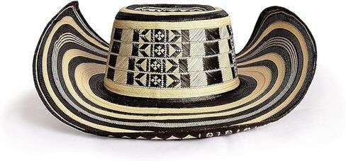 TOPGY sombrero vueltiao colombiano tejido a mano por artesanos en caña flecha para hombre y mujer (Small, rojo) in Saudi Arabia